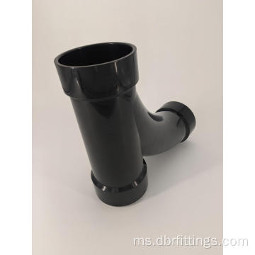 CUPC ABS Fittings Combination Wye &amp; 1/8 Bend